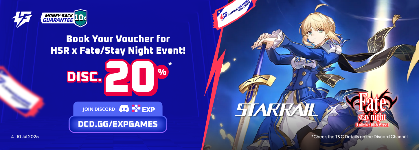 [MY PH SG TH VN] HSR Prebook Gacha Voucher 11 Jul Discord